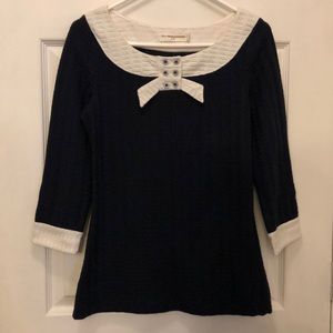 Pilcro knit sailor top